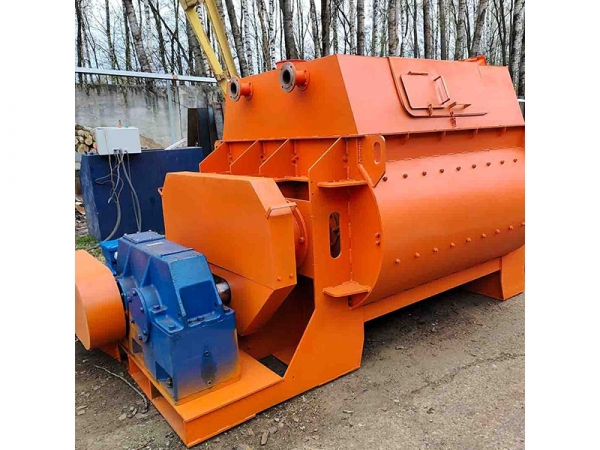 Бетоносмеситель двухвальный БП-2Г-1200