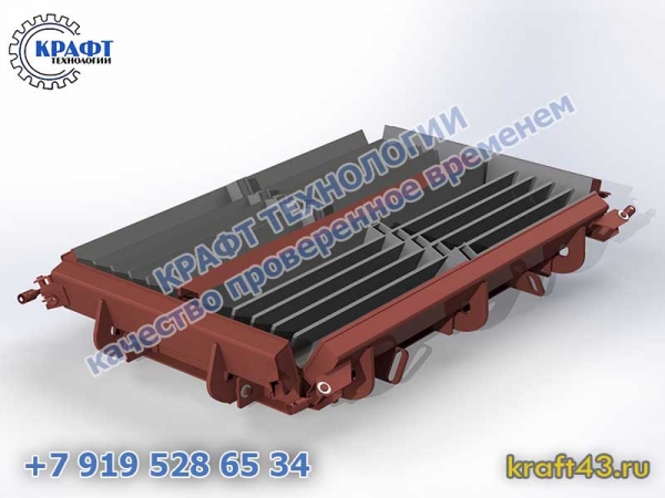 Металлоформа БР 1000х200х80 (20)