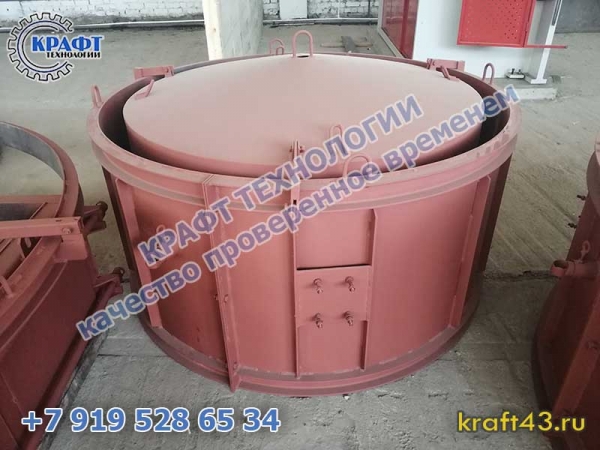 Изготовление колец в металлоформе КС 15.9