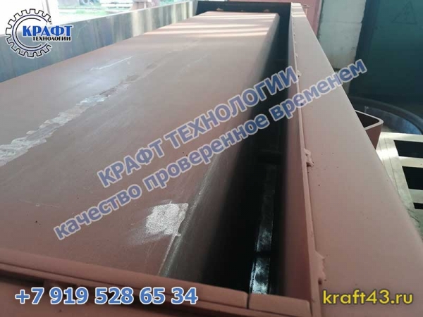 Комплектация металлоформы Лоток Л7-8/2 на 1 изделие