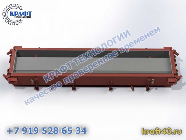 Изготовление лотка в металлоформе ЛК 300.60.45 на 1 изделие