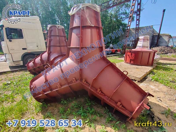Металлоформа Т-3 тетрапод для ЖБИ