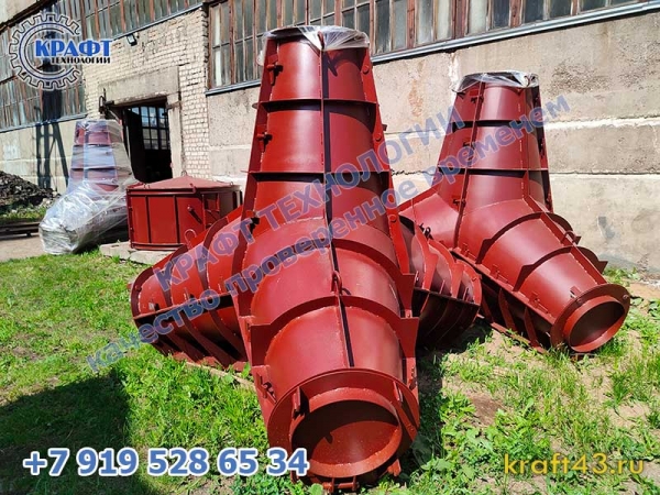 Доставка металлоформы Т-3 тетрапод по России
