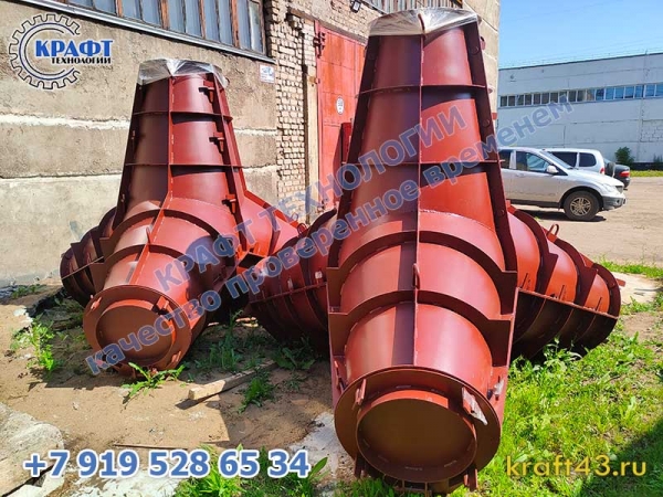 Сборка металлоформы Т-5 тетрапод