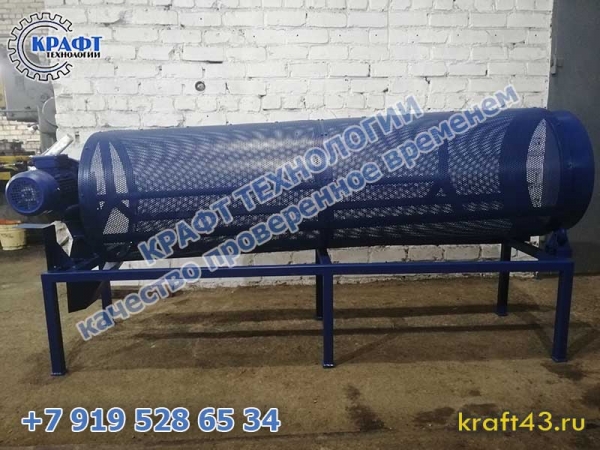 Комплектация сита барабанного «Вихрь 2М» (380 В)